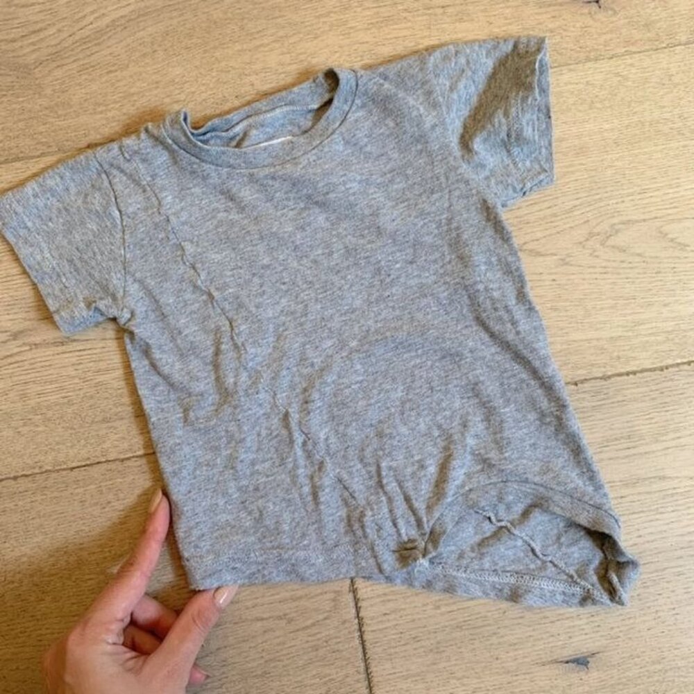 Asymmetrical Gray Nununu Tee